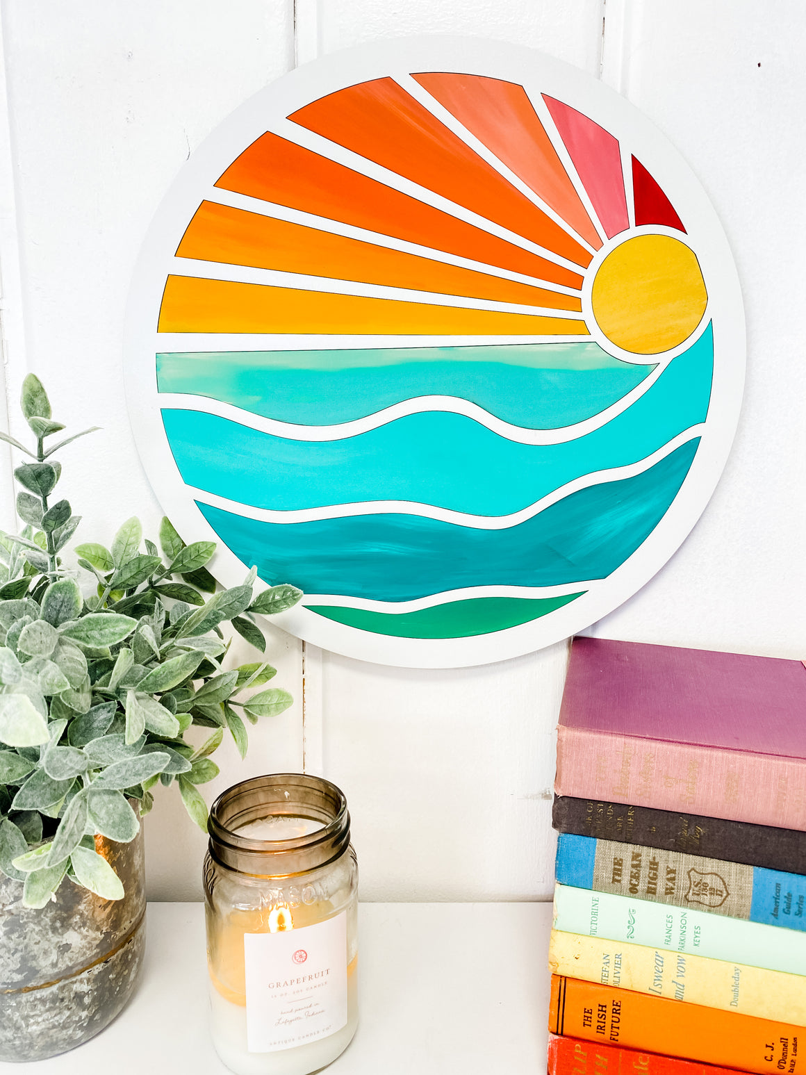 DIY Wall Art Kit | Sunburst & Waves