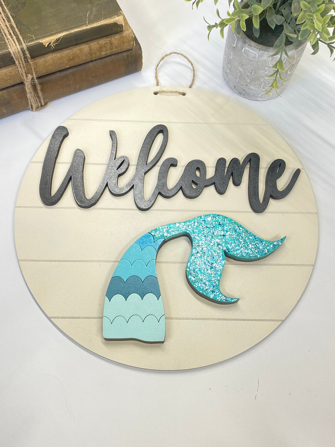 Customizable DIY Sign Kit | Add on Pieces | Mermaid tail