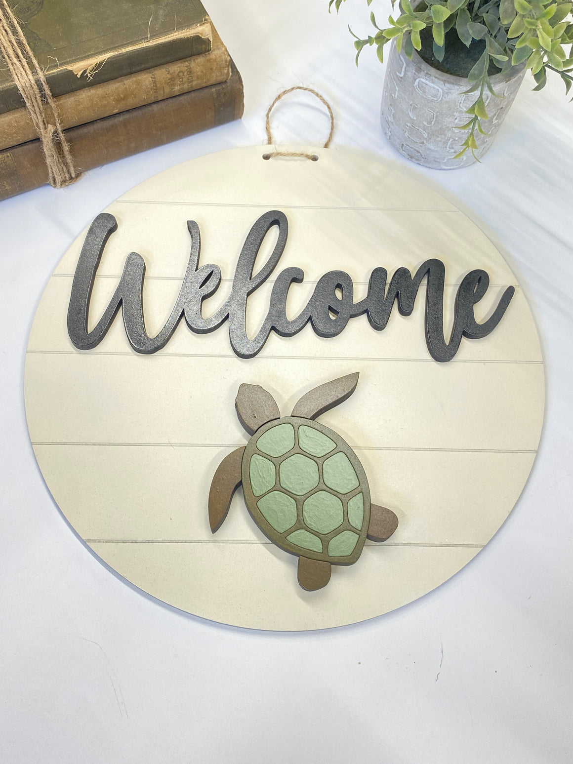 Customizable DIY Sign Kit | Add on Pieces | Sea Turtle