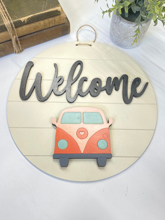 Customizable DIY Sign Kit | Add on Pieces | VW Van