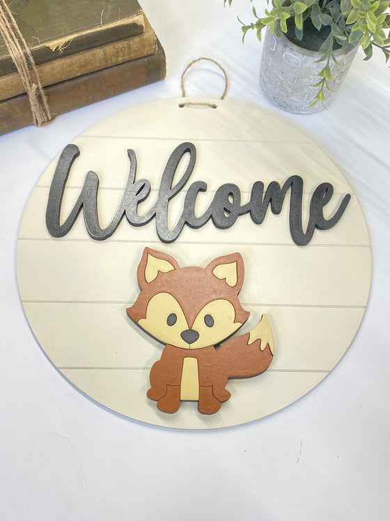 Customizable DIY Sign Kit | Add on Pieces | Fox