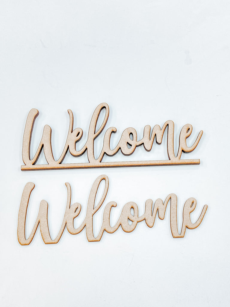 Customizable DIY Sign Kit | Words | Welcome