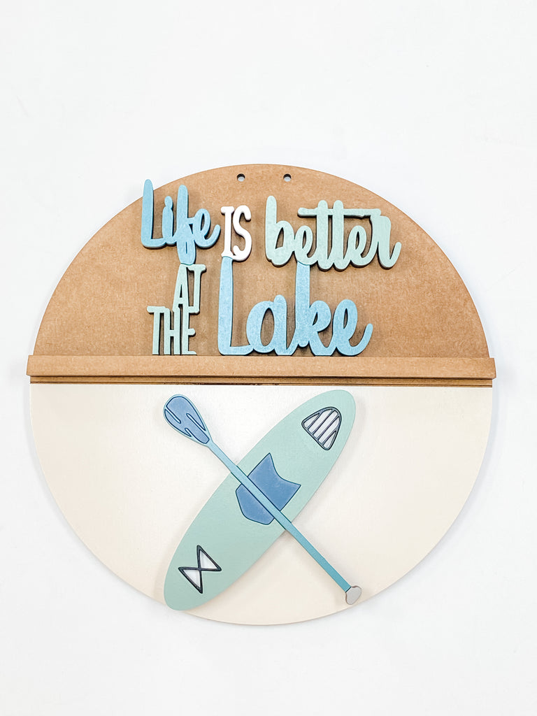 Customizable DIY Sign Kit | Bundles | Life is better at the lake