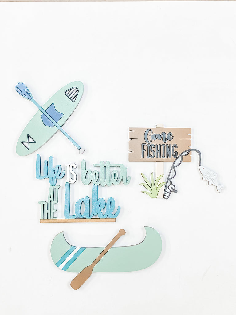 Customizable DIY Sign Kit | Bundles | Life is better at the lake