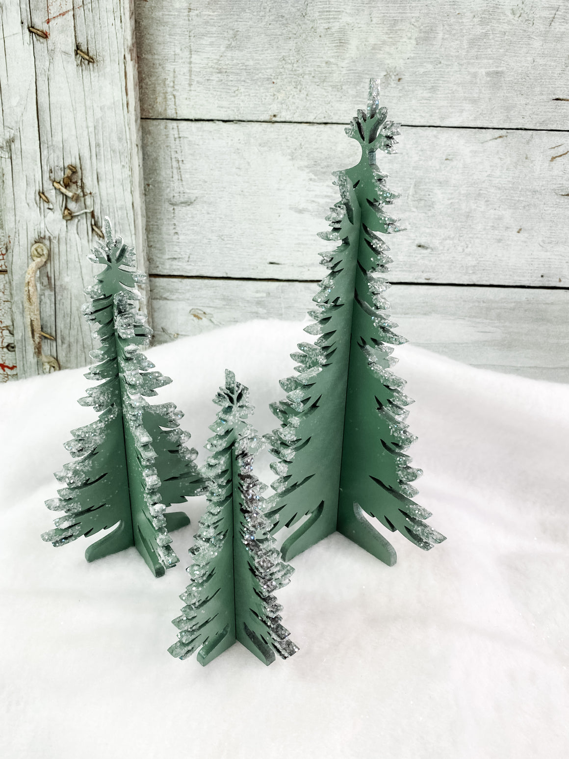 Christmas DIY Kits | Pine Trees-Unfinished