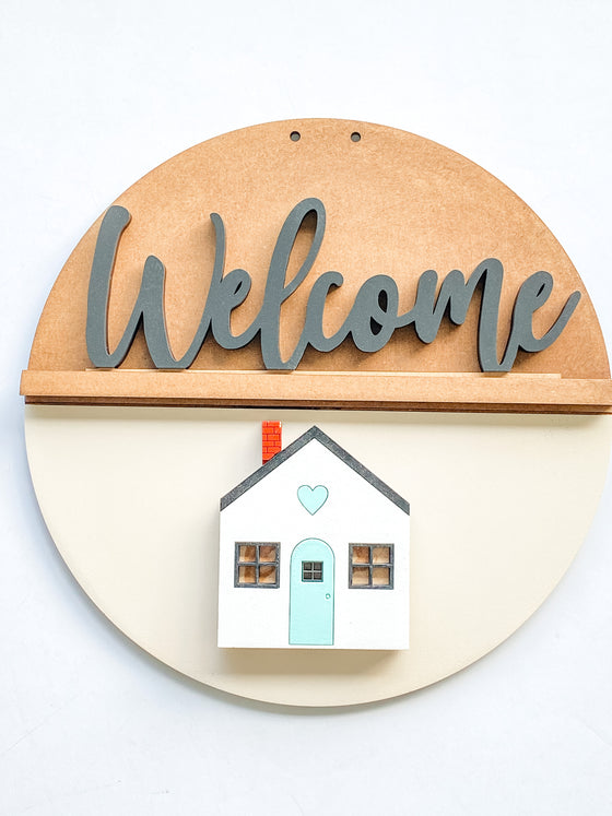 Customizable DIY Sign Kit | Add on Pieces | House