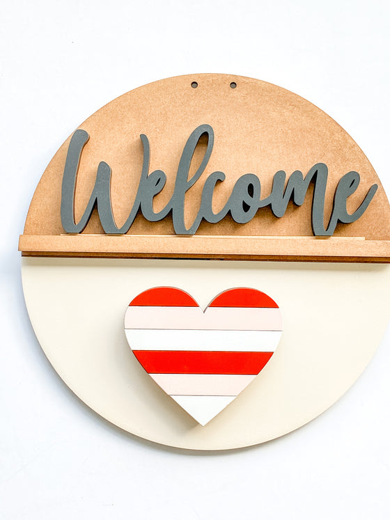 Customizable DIY Sign Kit | Add on Pieces | Heart