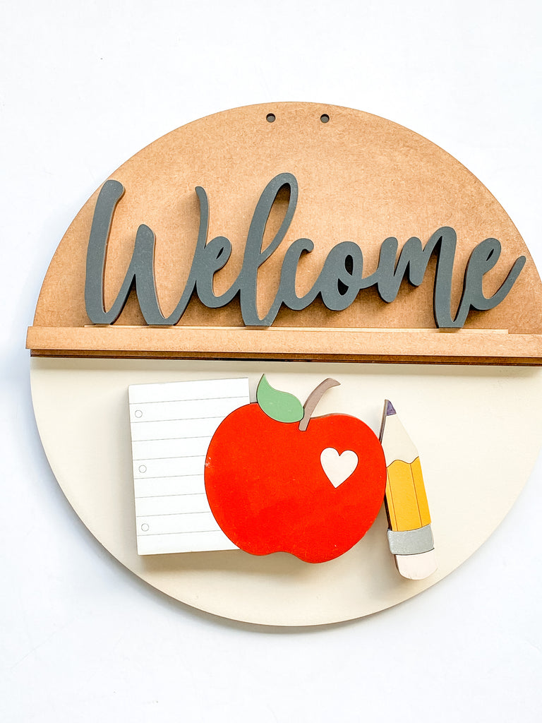 Customizable DIY Sign Kit | Add on Pieces | Back to School