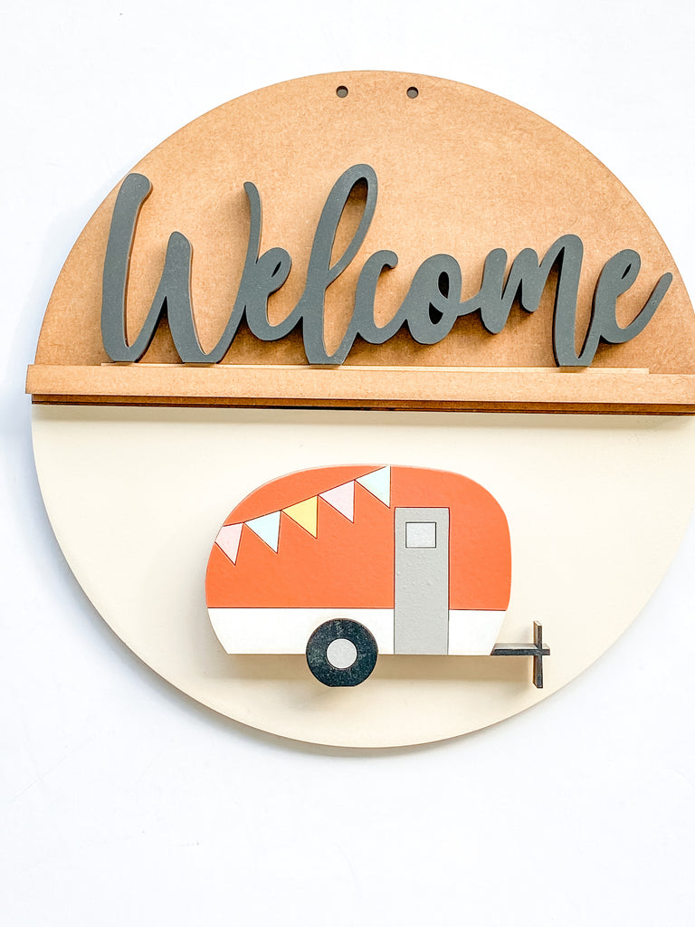 Customizable DIY Sign Kit | Add on Pieces | Camper