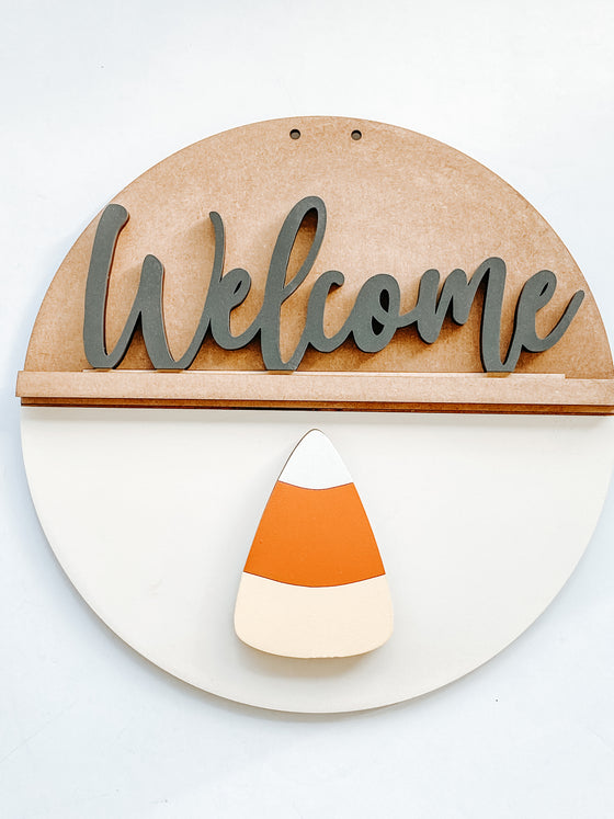 Customizable DIY Sign Kit | Add on Pieces | Candy Corn