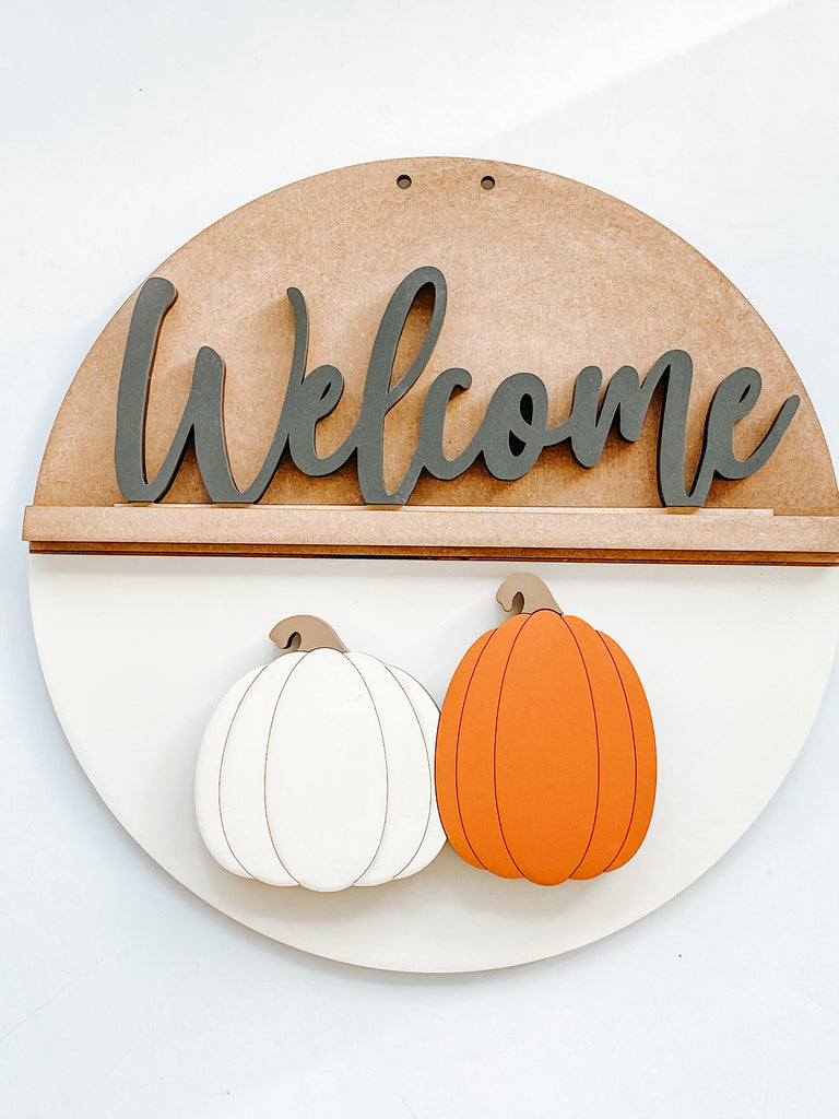 Customizable DIY Sign Kit | Add on Pieces | Pumpkins