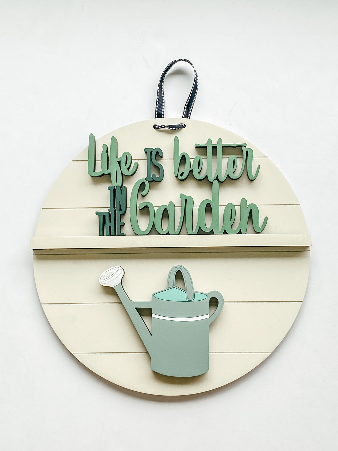 Customizable Sign DIY Kit | Add On Pieces | Watering Can