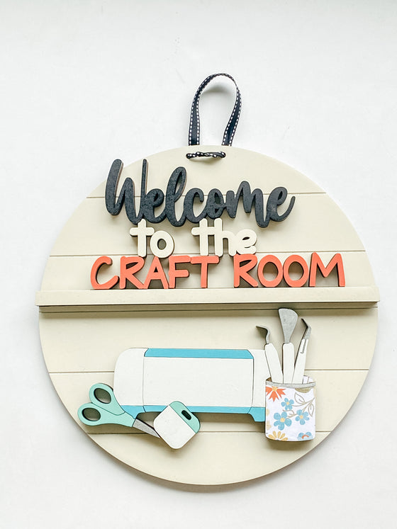 Customizable DIY Sign Kit | Words | Welcome to the craft room