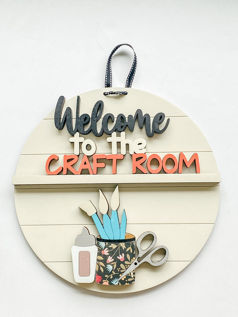 Customizable DIY Sign Kit | Words | Welcome to the craft room
