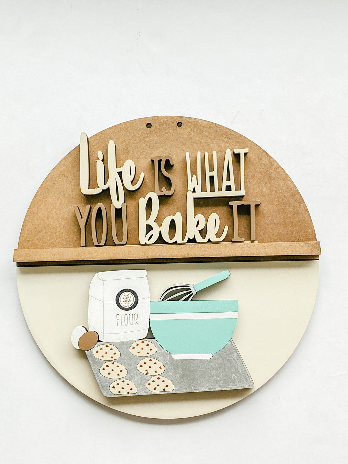 Customizable DIY Sign Kit | Words | Life is What you Bake it