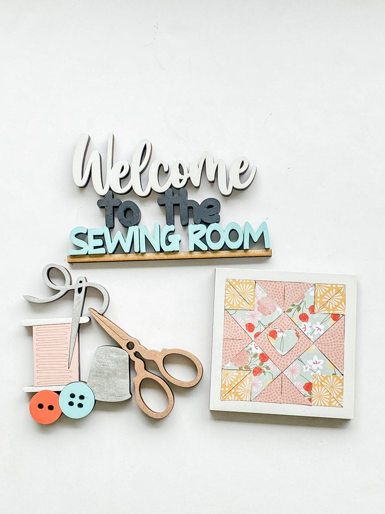 Customizable DIY Sign Kit | Bundles | Sewing Room