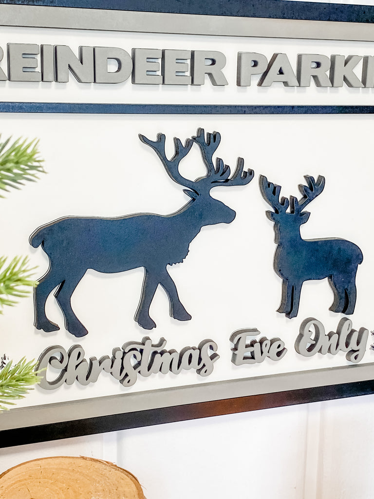 Christmas DIY Kit | Reindeer Parking