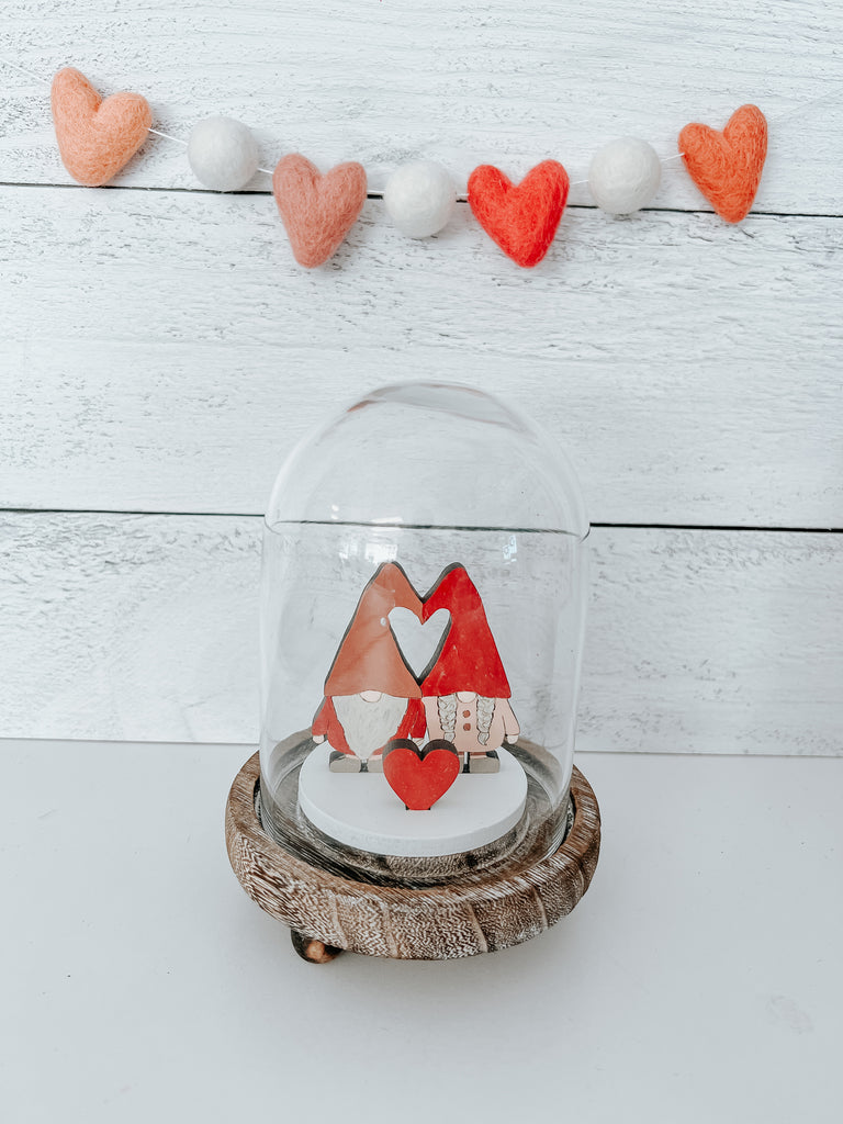 DIY Snow globe Kits | Valentine Gnomes | Compatible wit Target Dollar Spot snow globe