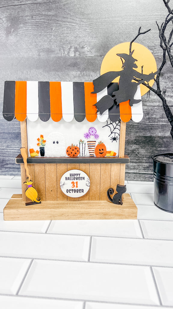 Farmers market Stand | Halloween Candy| Embroidery Pattern