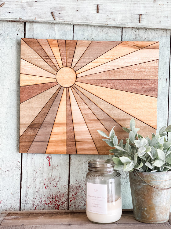 DIY Wall Art Kit | Sunburst