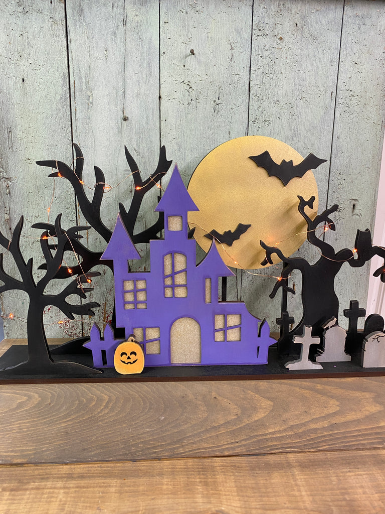 Halloween DIY Kit | Halloween Village Silhouette