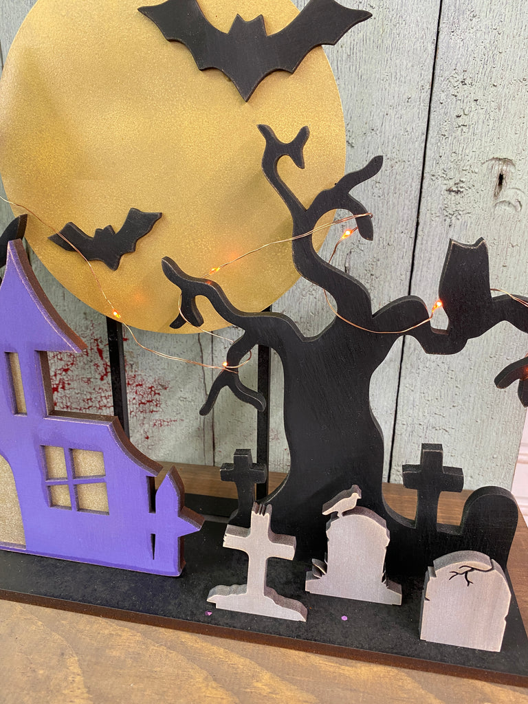 Halloween DIY Kit | Halloween Village Silhouette