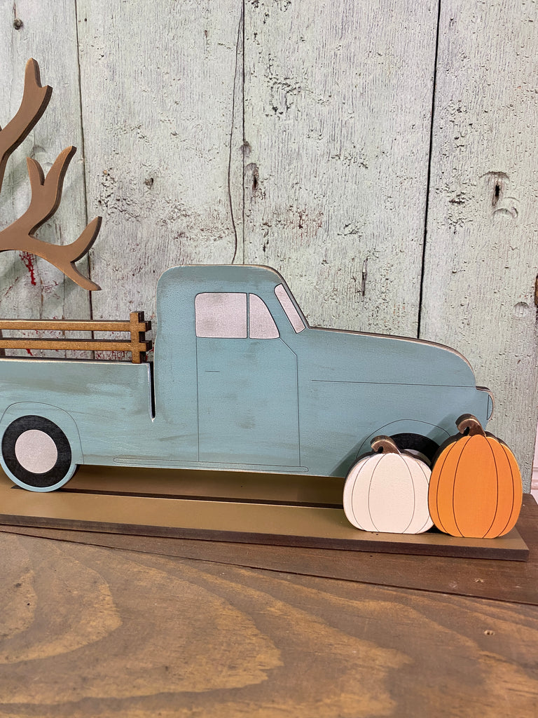 Halloween DIY Kit | Fall Truck Silhouette