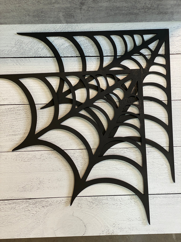 Halloween DIY Kit | Large Spider web set of 2