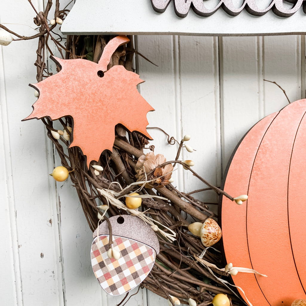 DIY Wreath Kit | Welcome Fall Wreath