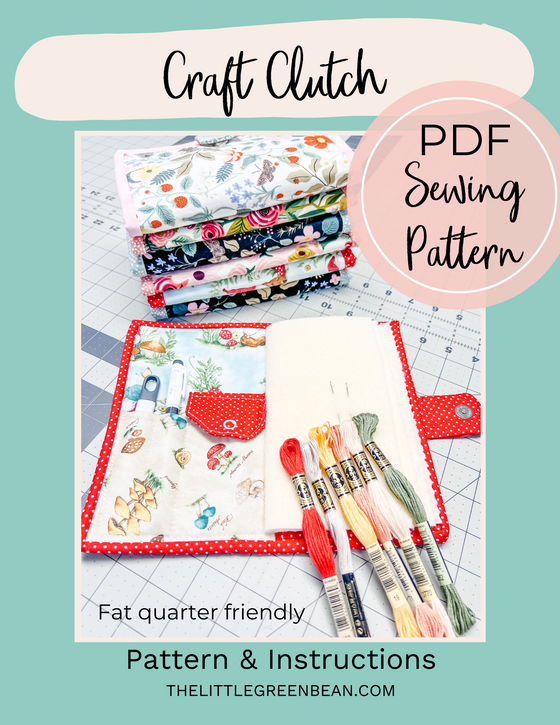 Craft Clutch PDF Pattern | Digital Download | CC421