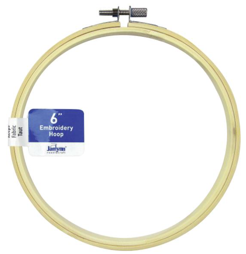 Pack of 12 6-inch Embroidery Hoop Round Bamboo Circle Set for Craft Eewing