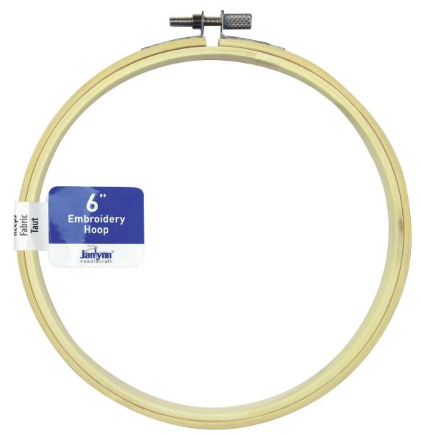 6" Embroidery Hoop | Bamboo